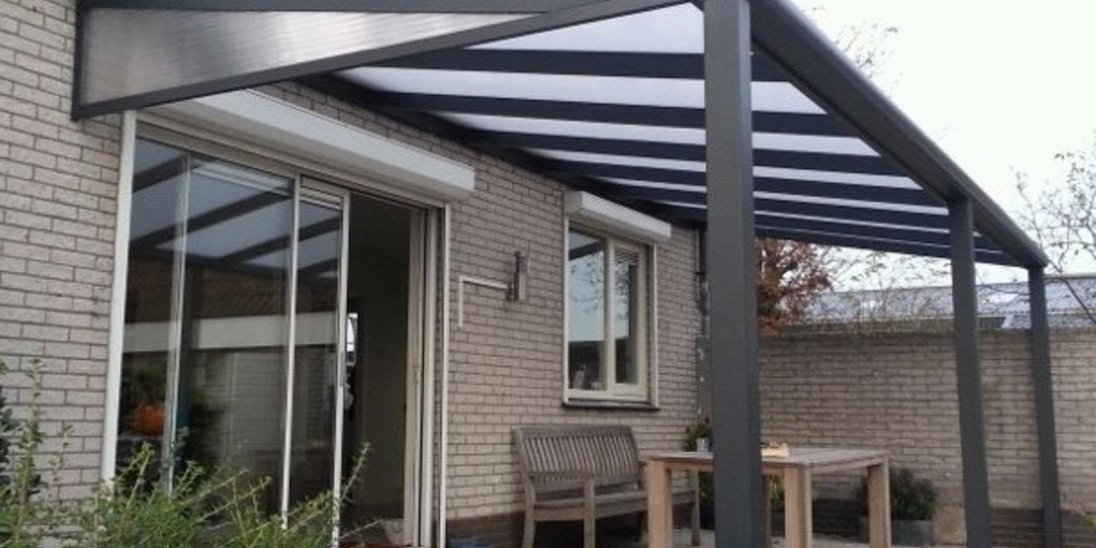 Aluminium overkapping aan huis